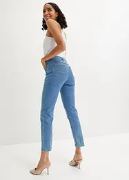 Straight Jeans Mid Waist, cropped, bonprix