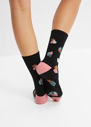 Socken (5er Pack) mit Bio-Baumwolle, bpc bonprix collection