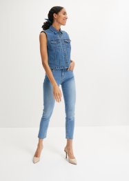Slim Fit Jeans Mid Waist, cropped, bonprix