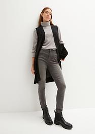 High-Waist-Stretch Thermojeans mit Fleece-Futter und streckenden Nähten, bpc bonprix collection