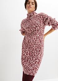 Strickkleid mit Rollkragen aus recyceltem Polyester, bpc bonprix collection