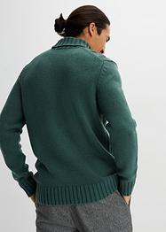 Rollkragenpullover mit Zopfmuster, bpc selection