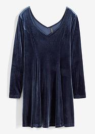 Langarm-Shirtkleid aus Samt, RAINBOW