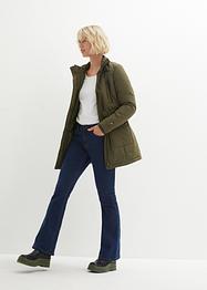 Winterjacke mit Fellimitat-Kapuze, John Baner JEANSWEAR