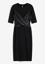 Kleid mit Satin-Einsatz, RAINBOW