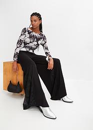 Langarmshirt mit Cut-Out, RAINBOW