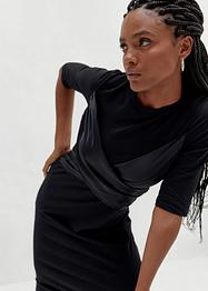 Kleid mit Satin-Einsatz, RAINBOW