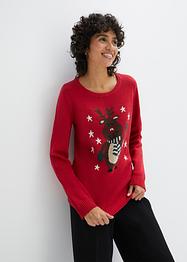 Strickpullover mit Weihnachtsmotiv, bpc bonprix collection