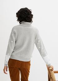 Weihnachts-Pullover mit Rollkragen, bpc bonprix collection