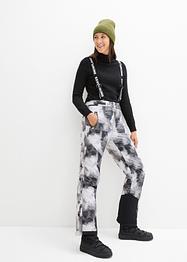 Ski Thermo-Funktionshose mit abnehmbaren Trägern, wasserdicht, Straight, bpc bonprix collection