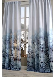 Vorhang mit recyceltem Polyester mit winterlichem Druck (1er Pack), bpc living bonprix collection