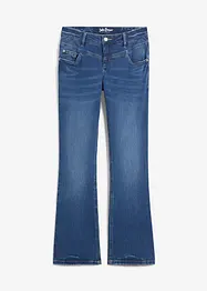 Bootcut Jeans Mid Waist, Stretch, bonprix