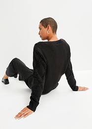 Jacquard-Pullover mit Glitzereffekt, BODYFLIRT