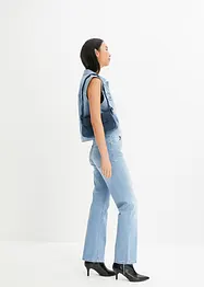 Wide Leg Jeans High Waist, Stretch, bonprix