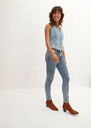 Skinny Jeans Mid Waist, Shaping, bonprix