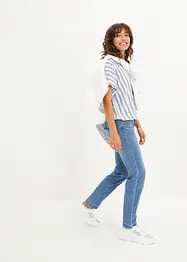 Straight Jeans Mid Waist, Stretch, bonprix