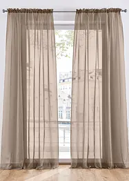 Gardinen aus leichtem Voile (2er Pack), bonprix
