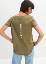 T-Shirt mit Druck, RAINBOW