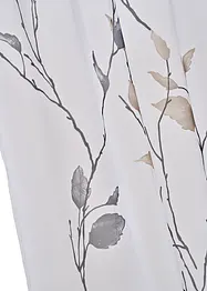 Gardine aus leichtem Voile (1er Pack), bonprix