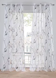 Gardine aus leichtem Voile (1er Pack), bonprix