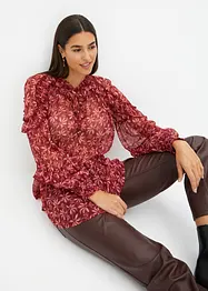 Chiffonbluse mit Rüschen, bpc selection