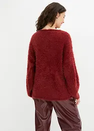 Pullover mit kuscheligem Federgarn, bpc bonprix collection