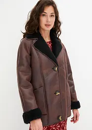 Shearling-Jacke mit Taschen, bpc bonprix collection