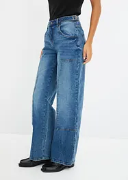 Wide Leg, Mid Waist, John Baner JEANSWEAR