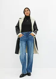 Wide Leg, Mid Waist, John Baner JEANSWEAR