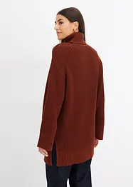 Oversize-Rollkragenpullover, bonprix