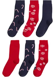 Socken mit Bio-Baumwolle (6er Pack), bonprix