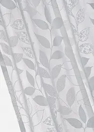 Jacquard Gardine mit Blatt Muster (1er Pack), bonprix