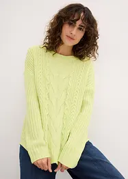 Pullover mit Zopfmuster, bonprix