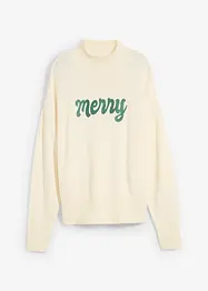 Weihnachtspullover “Merry", bonprix