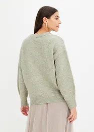 Boxy-Pullover mit Pailletten, bonprix