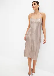 Trägerkleid aus feinem Satin, bonprix