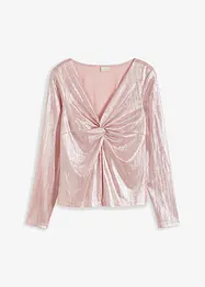 Langarmshirt mit Glitzergarn, bonprix