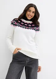 Pullover mit Weihnachtsmotiv, bonprix