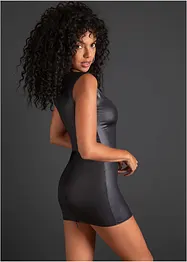 Kleid aus Wetlook mit Reißverschluss, VENUS