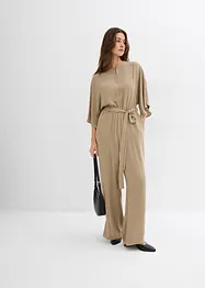 Jumpsuit mit Bindeband, bonprix