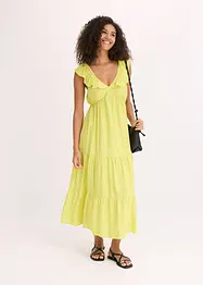 Trägerkleid aus feinem Viskose-Mix, bonprix