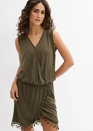 Jerseykleid aus fließender Viskose, bonprix