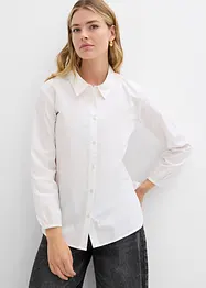 Oversize-Bluse mit Elastikeinsatz, bonprix