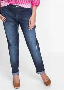 Boyfriend-Jeans Mid Waist, Komfort-Stretch, bonprix