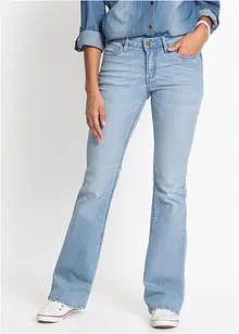 Bootcut Jeans Mid Waist, Komfort-Stretch, bonprix