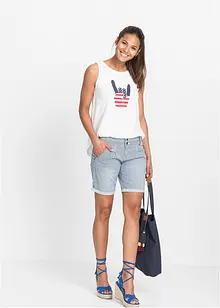 Jeansshorts Low Waist, bonprix