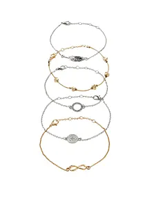 Armbandset (5-tlg. Set), bonprix