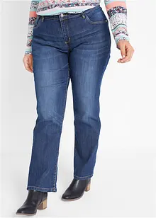 Straight Jeans Mid Waist, Stretch, bonprix