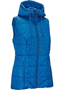 Komfortable Jacke mit Aufnäher dunkeltürkis meliert Komfortable Jacke mit Aufnäher dunkeltürkis meliert