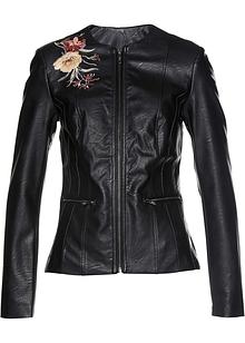 Blouson mit Wendepailletten schwarzgold Damen Blouson mit Wendepailletten schwarzgold Damen